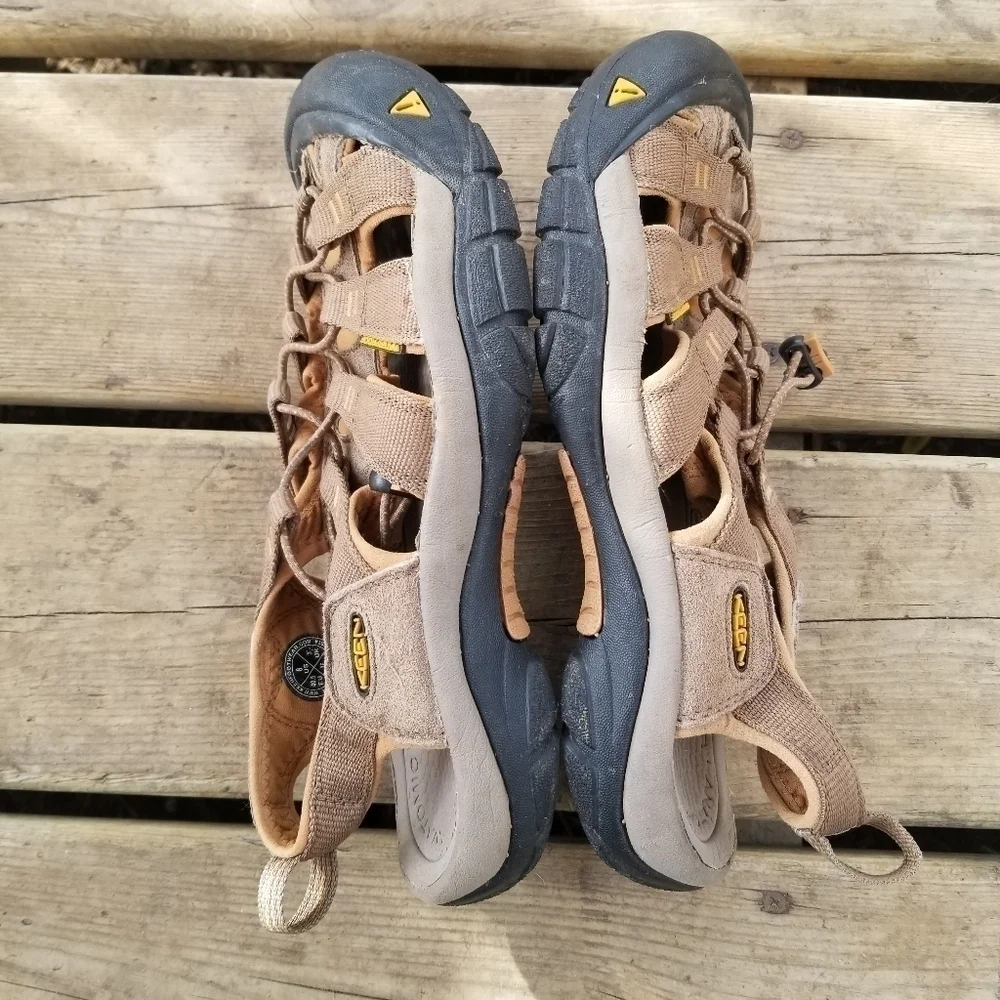 Keen Newport H2 Leather and Polyester Webbed Water Hiking Sandals‎ 8